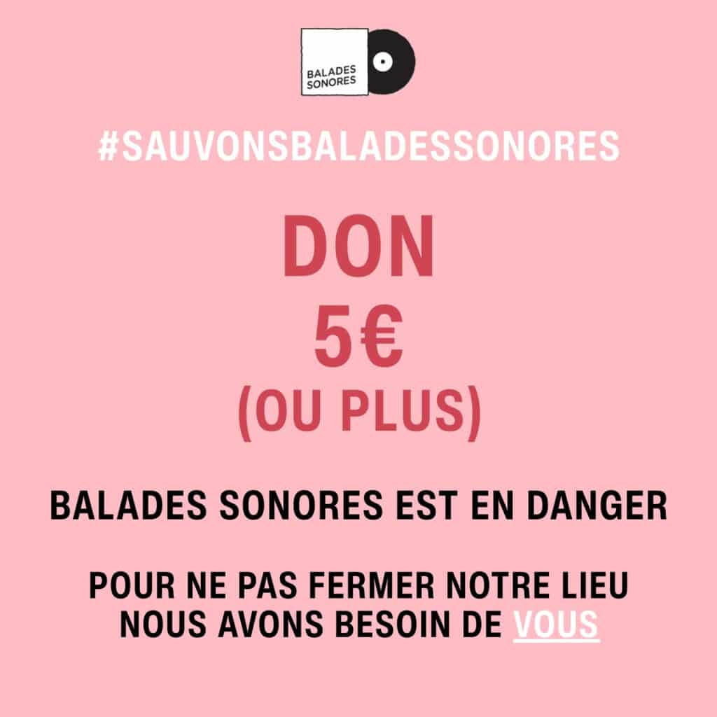 #SauvonsBaladesSonoresDON5€